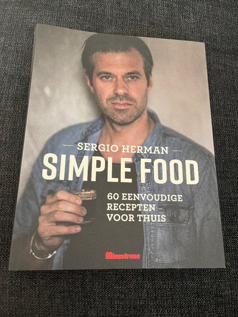 Simple Food. Sergio Herman., Boeken, Gezondheid, Dieet en Voeding, Ophalen of Verzenden, Zo goed als nieuw, Dieet en Voeding