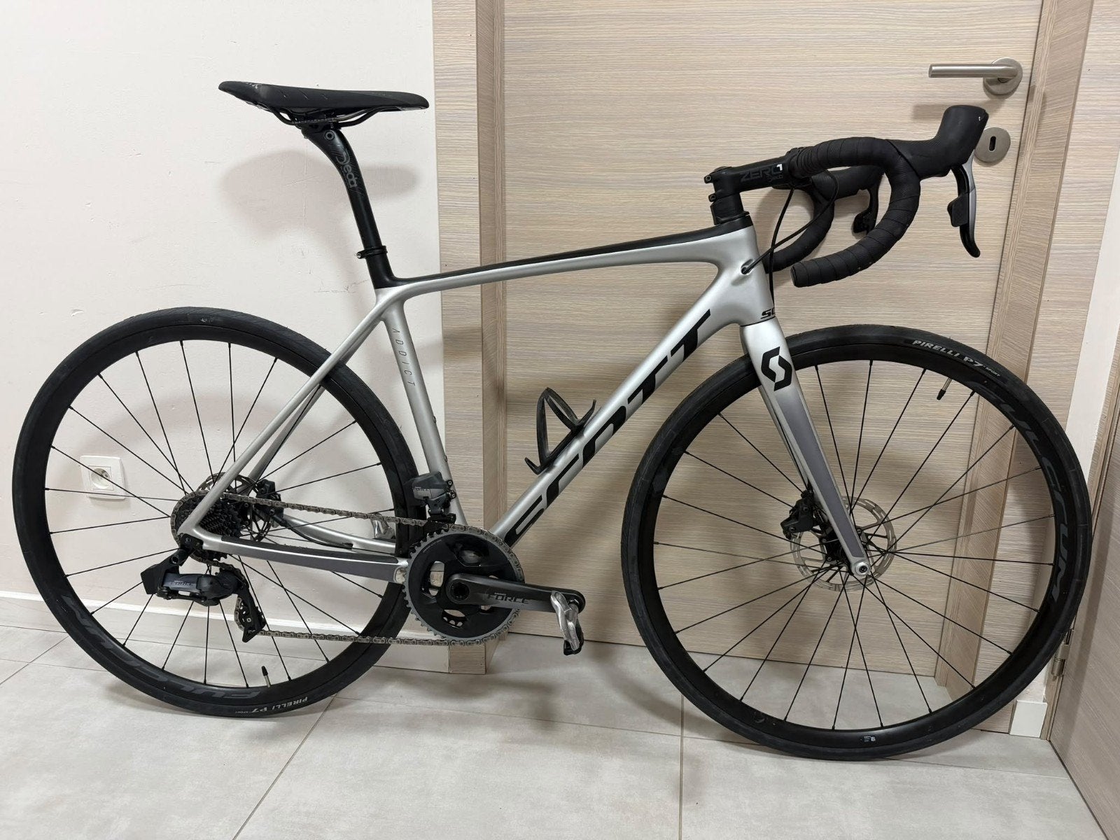 Scott addict carbon force etap 12SP, Fietsen en Brommers, Ophalen, Carbon