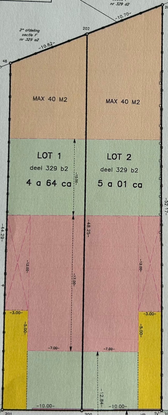2 bouwgronden in Oud-Turnhout, 500 tot 1000 m²