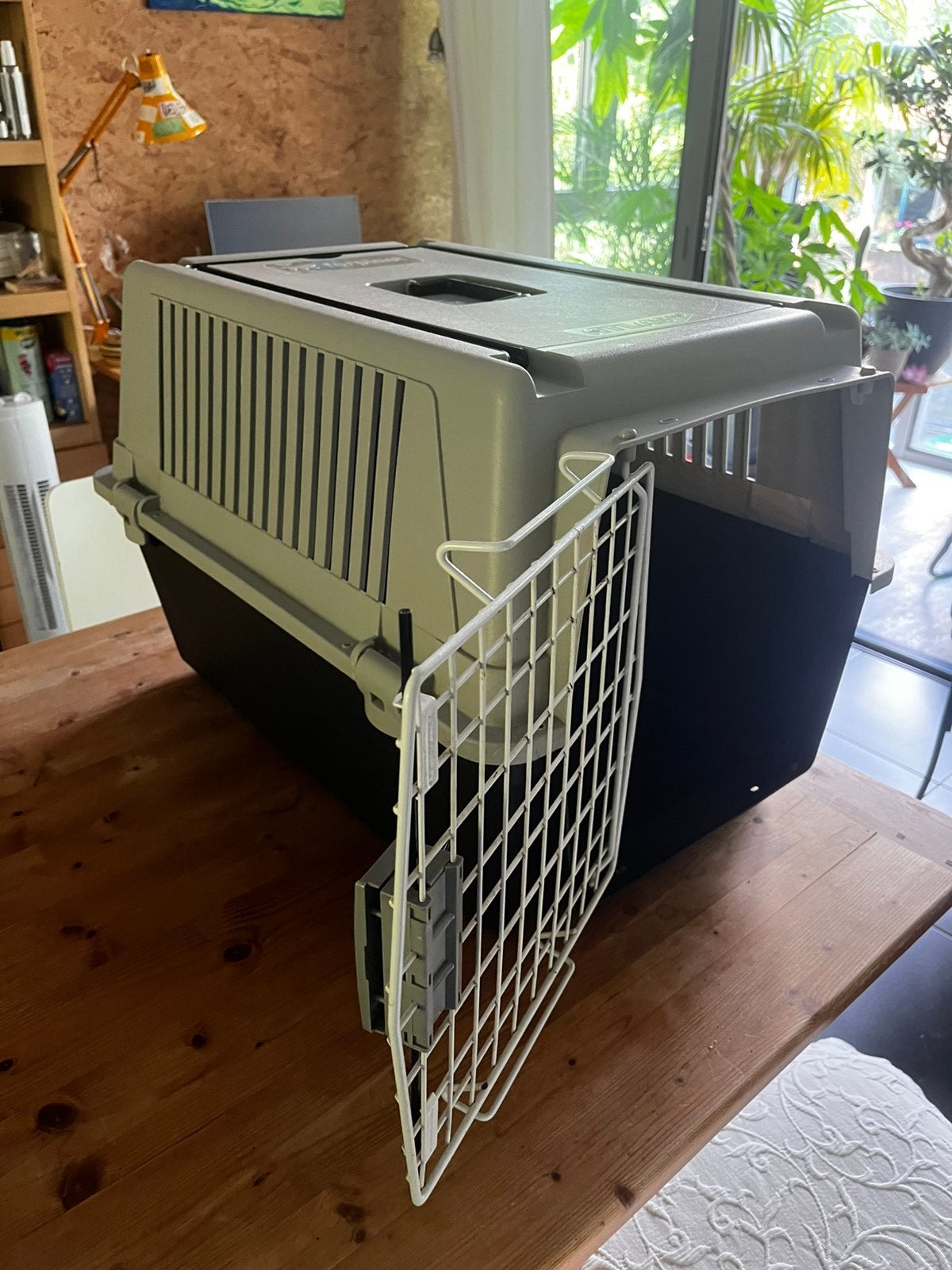 Cage de transport pour chien/chiot – taille moyenne, Animaux & Accessoires, Enlèvement, Comme neuf