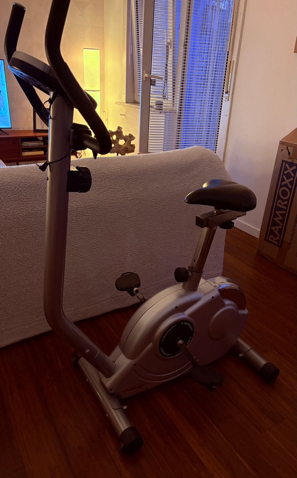 Dunlop Hometrainer, Sport en Fitness, Fitnessapparatuur, Ophalen, Zo goed als nieuw, Hometrainer