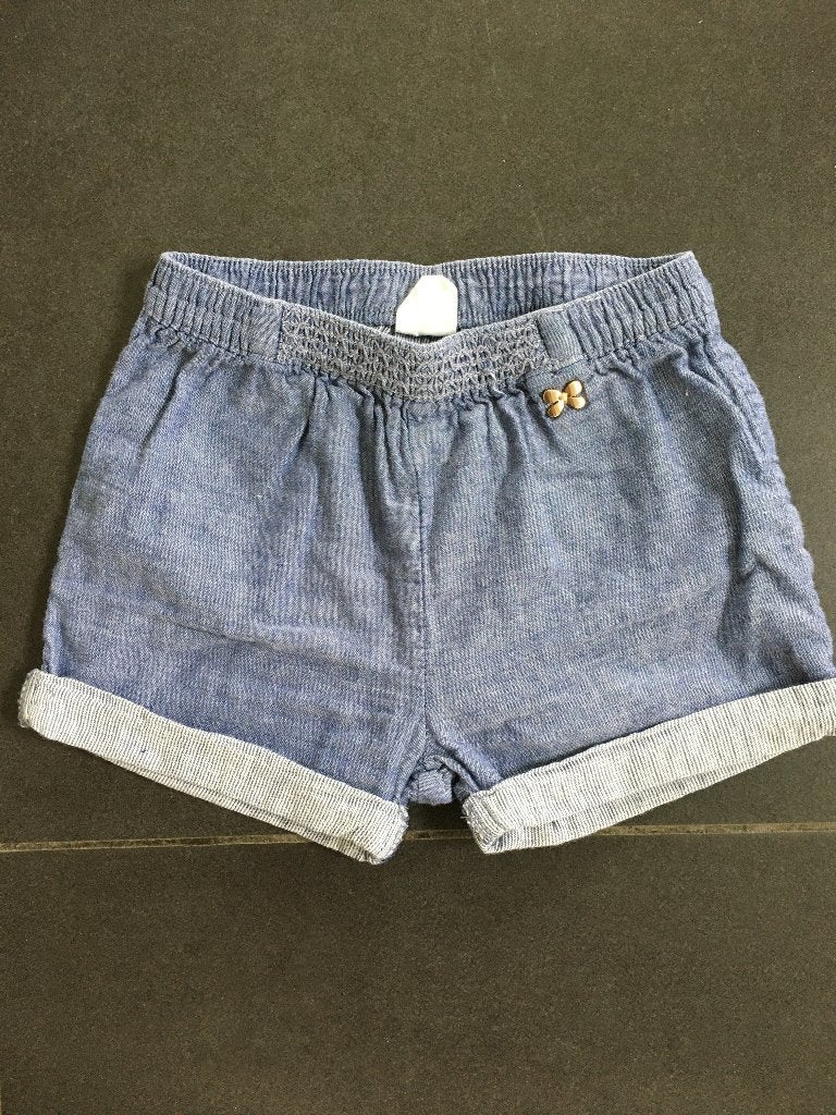 short H&M blauw maat 80, Kinderen en Baby's, Babykleding | Maat 80, Broekje, Meisje, H&M, Ophalen of Verzenden