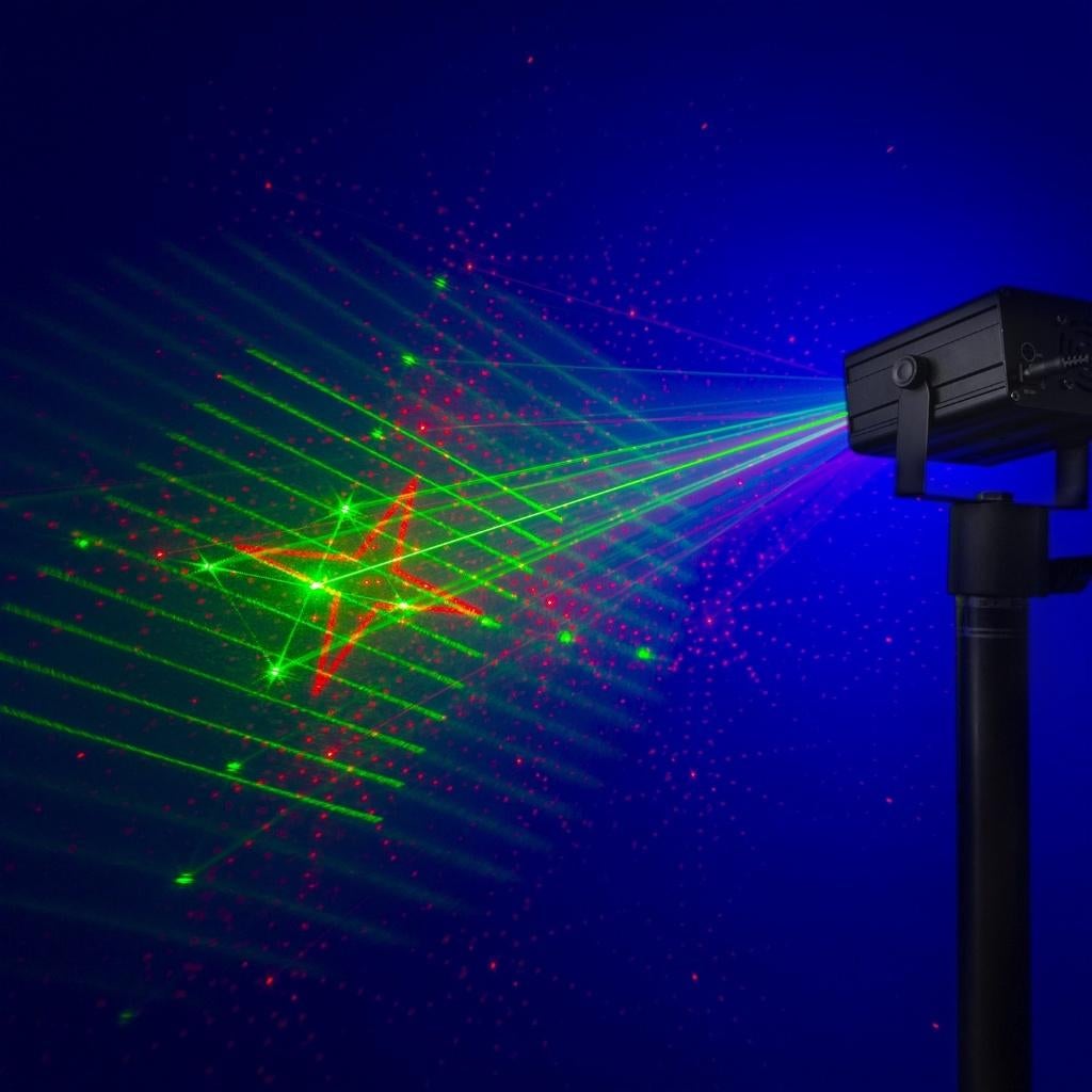 Laser Beamz Dahib LED, Musique & Instruments, Lumières & Lasers, Enlèvement ou Envoi, Neuf, Laser, Couleur