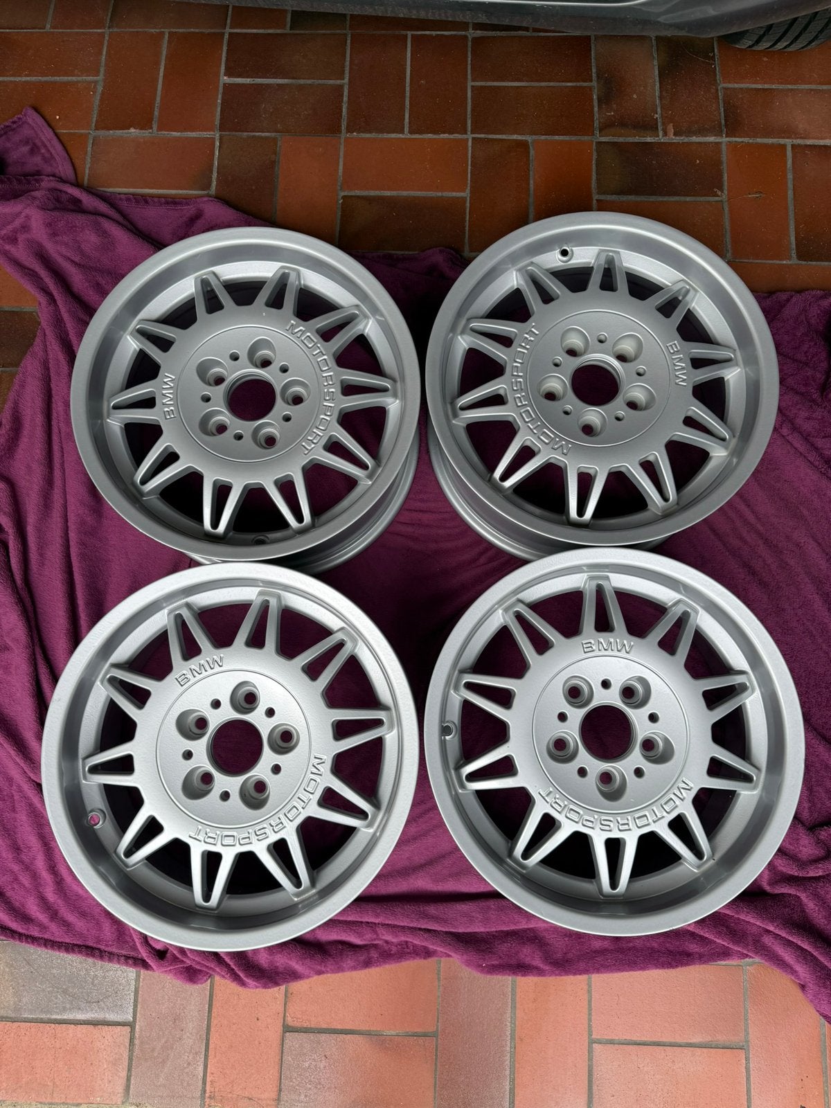 BMW E36 m3 style 22 motorsport velgen, Auto-onderdelen, Banden en Velgen, Ophalen, 17 inch, Velg(en)