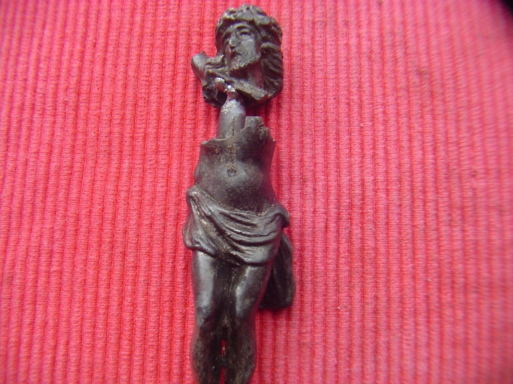 18eeuwse Loden Jezus, Antiek en Kunst, Ophalen of Verzenden
