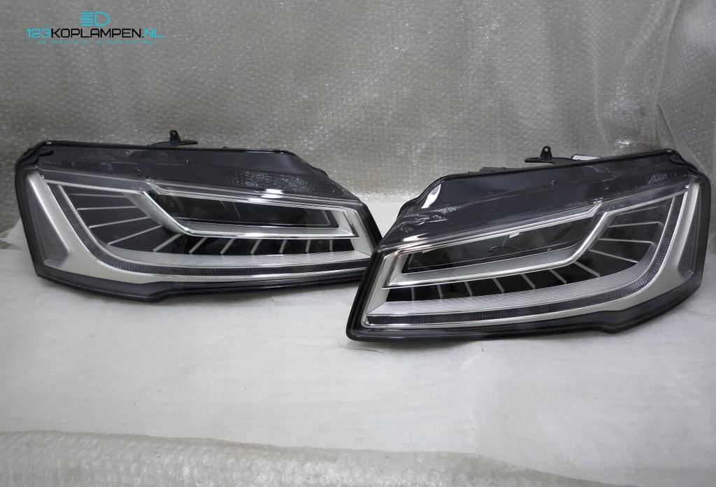 Audi A8 4H facelift Full LED koplamp koplampen, -, -, Audi, Enlèvement