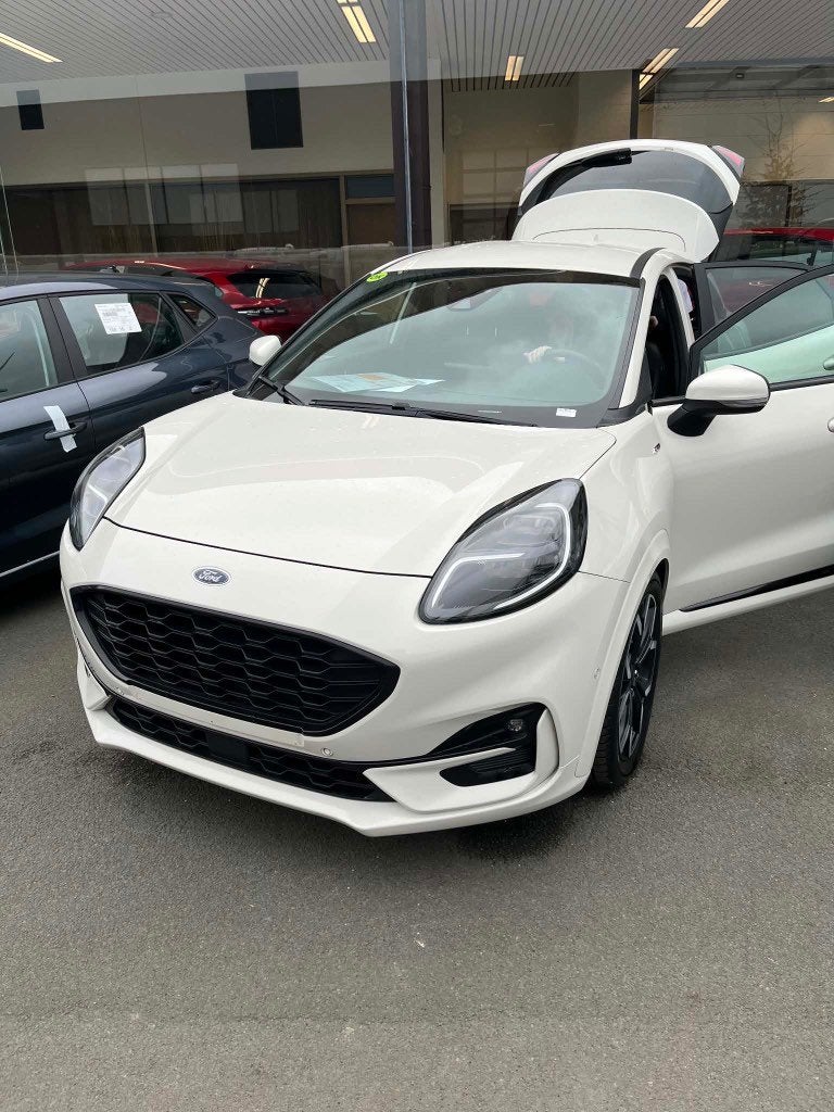Ford Puma ST-Line, Auto's, 114 kW, Puma, Leder en Stof, Wit
