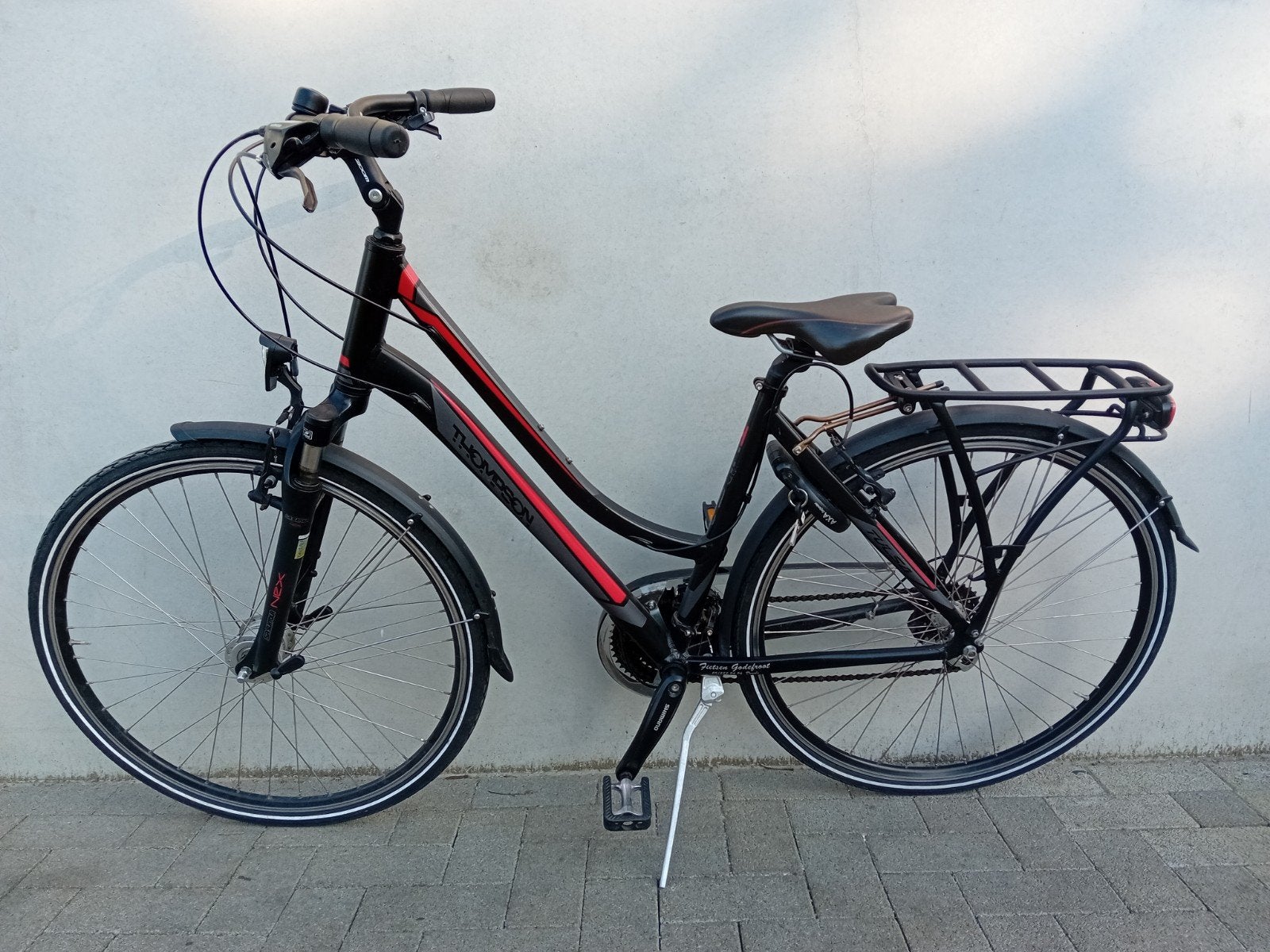 Meisjesfiets alu Thompson 28inch maat49 21v NIEUWPRYS 675€🚴, Ophalen, Zo goed als nieuw, Overige merken