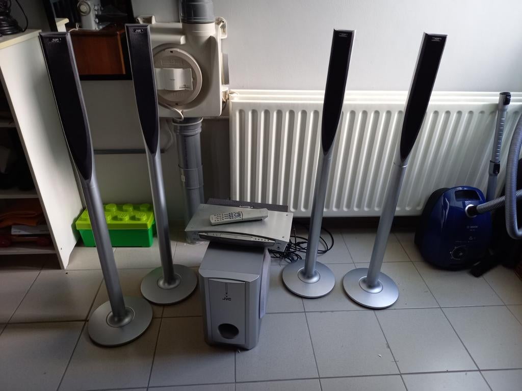 Homecinema set  JVC + tv JVC, Ophalen, JVC