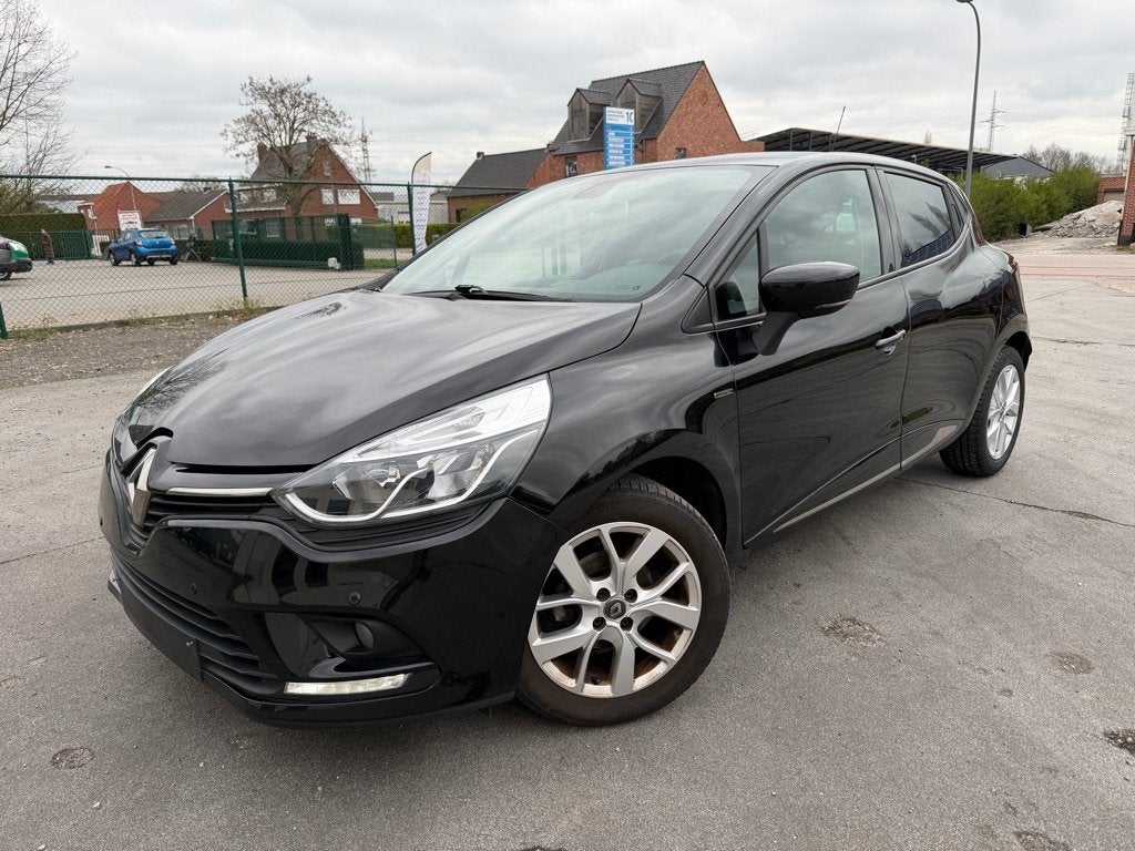 Renault Clio limited edition 0,9 tce benzine, Auto's, Euro 6, Zwart, Bedrijf, 5 deurs