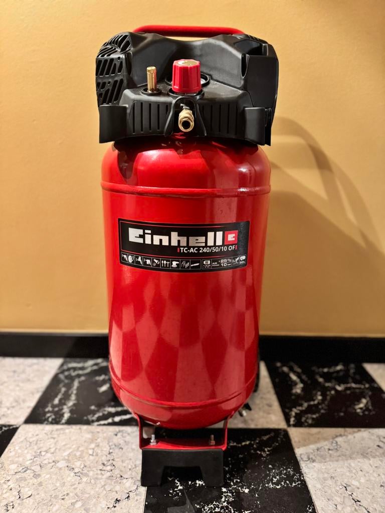 Einhell compressor te koop in zeer nette staat., Enlèvement, Comme neuf