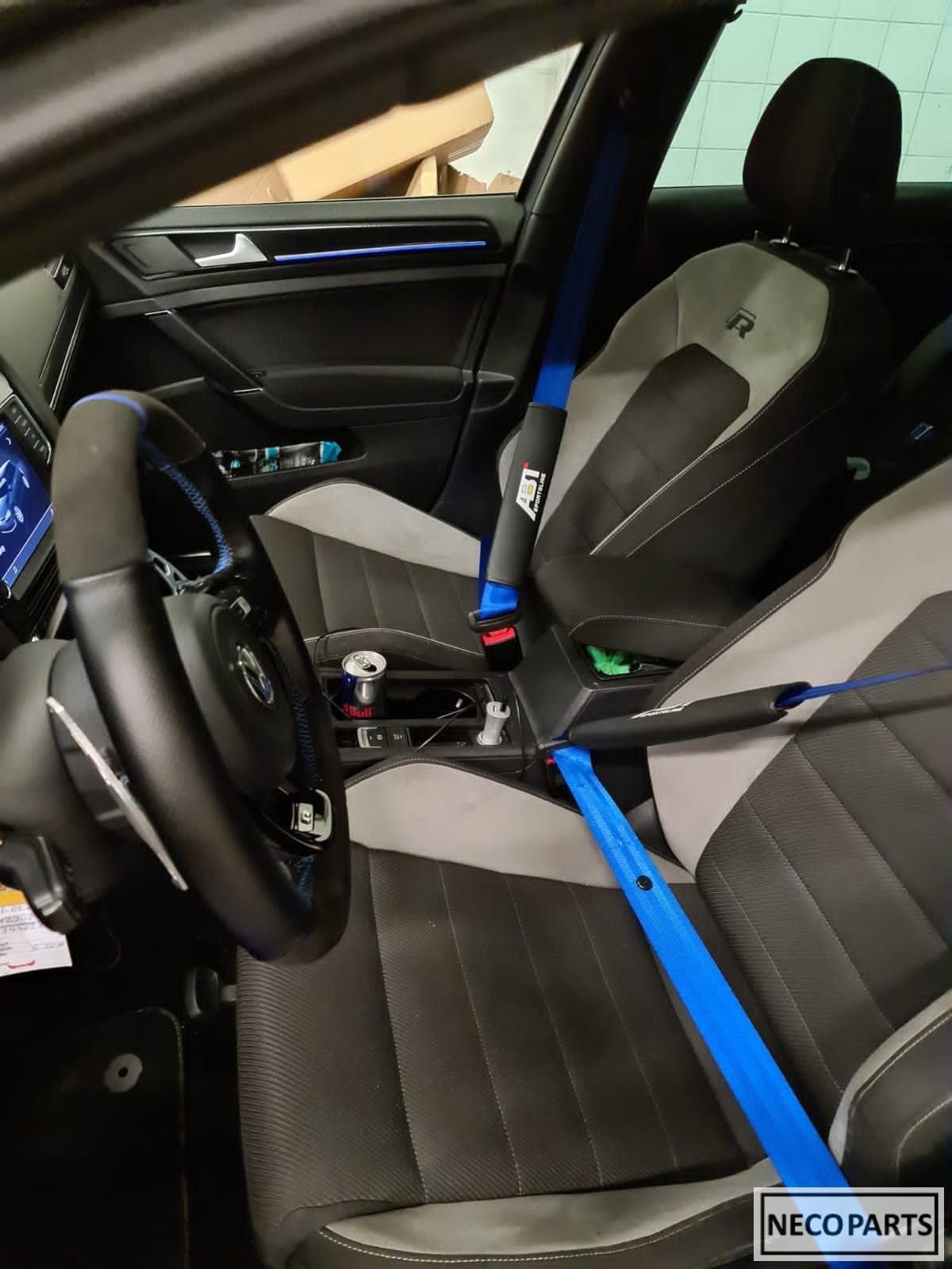 VW GOLF 7 R BLAUWE GORDELS GORDEL, Auto-onderdelen, Gebruikt, -, Volkswagen, -