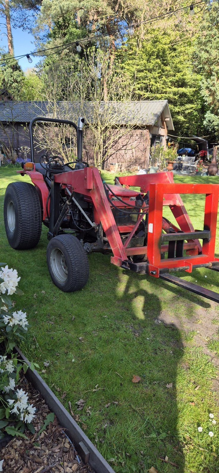 Yanmar 226D, Tuin en Terras, Ophalen