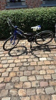 fiets, Fietsen en Brommers, Velgrem, Versnellingen, Minder dan 49 cm, Zo goed als nieuw