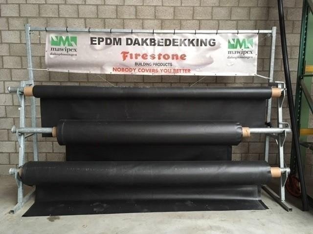 007. EPDM dakbedekking, Doe-het-zelf en Bouw, Ophalen, Nieuw, Dakleer