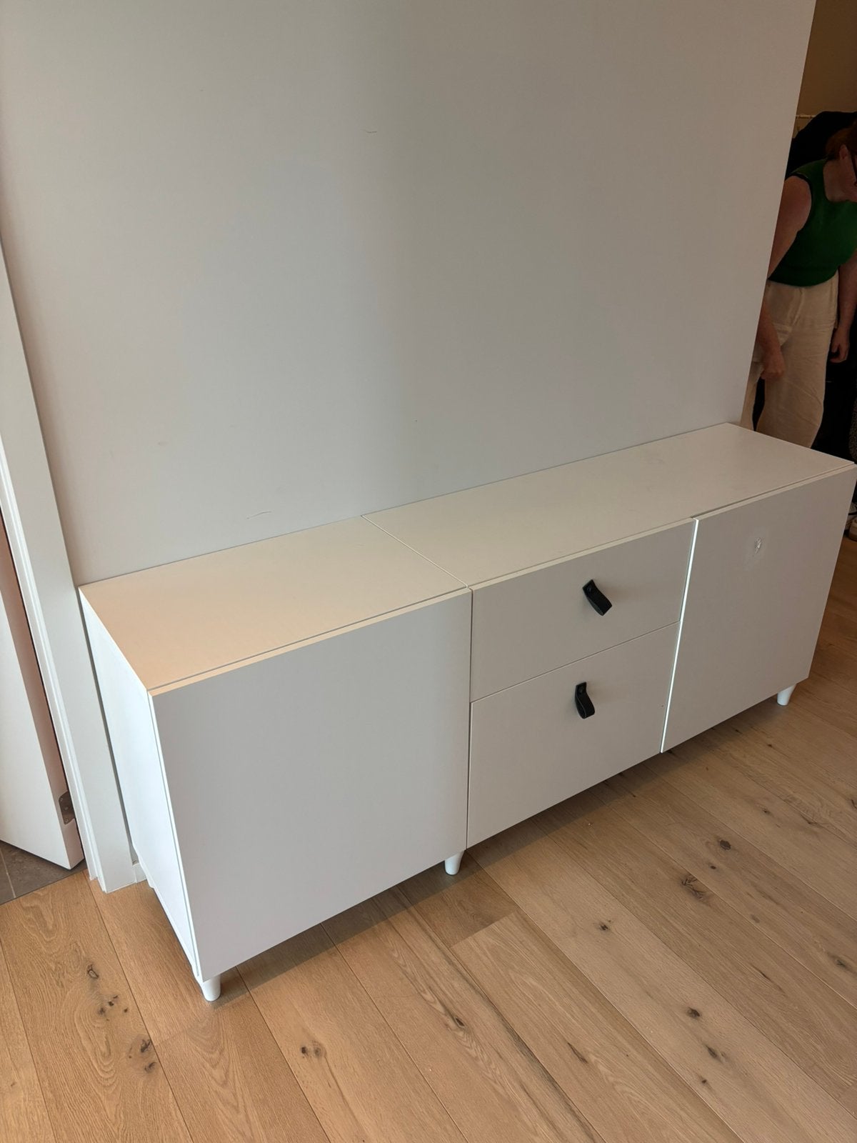 Ikea 2 delige lage kast, Ophalen, Zo goed als nieuw