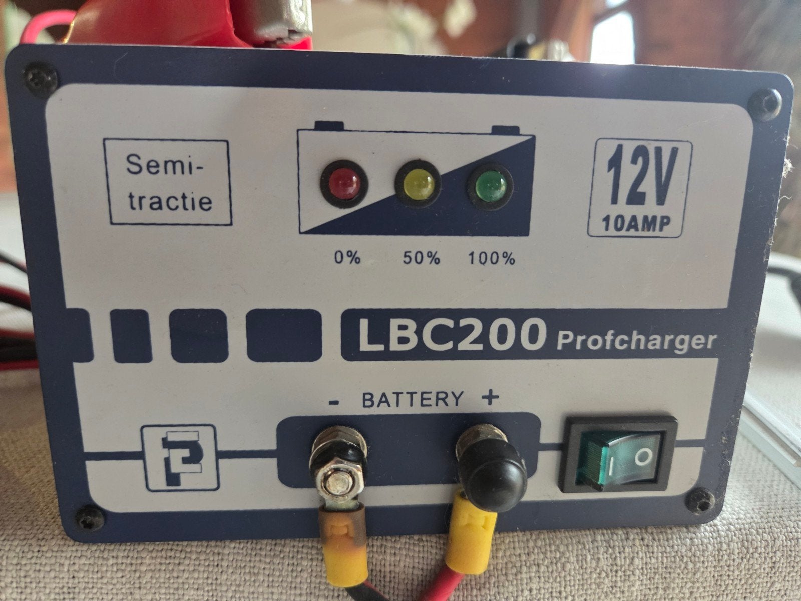 batterij lader 10 amp 12V, Ophalen, Gebruikt