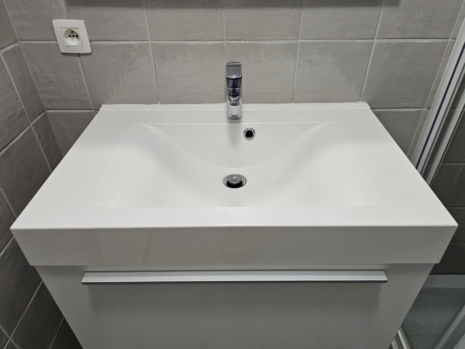Table vasque + mitigeur, Enlèvement