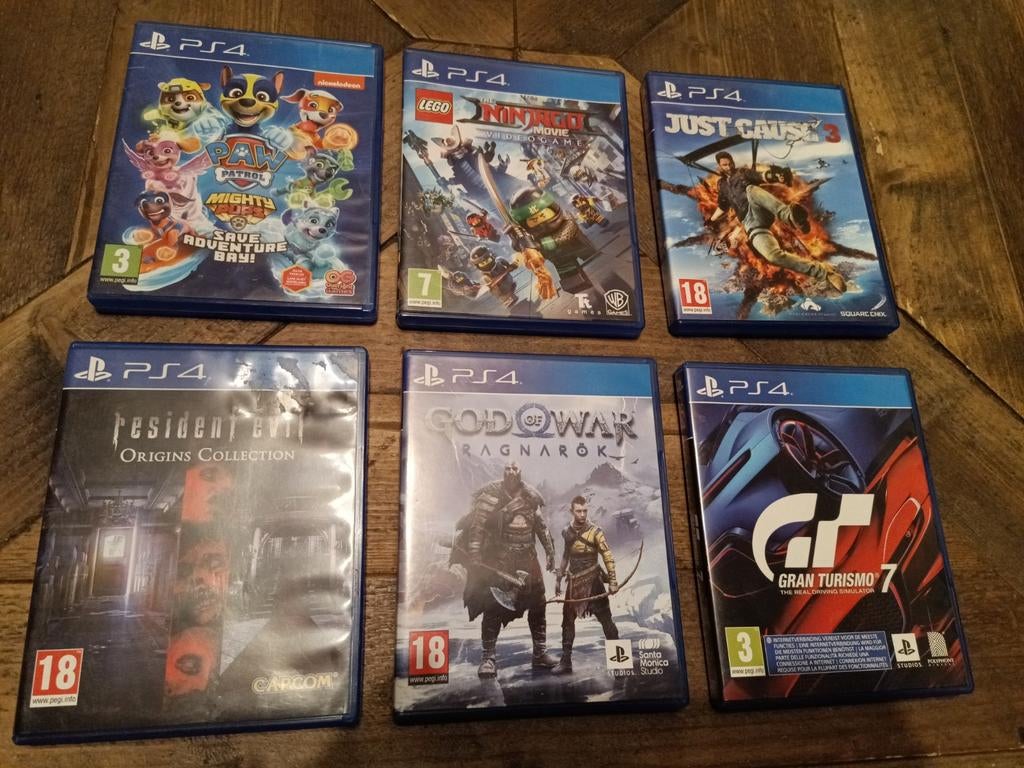 Gran Turismo 7, God of War Ragnarok, resident evil en andere, Games en Spelcomputers, Ophalen of Verzenden