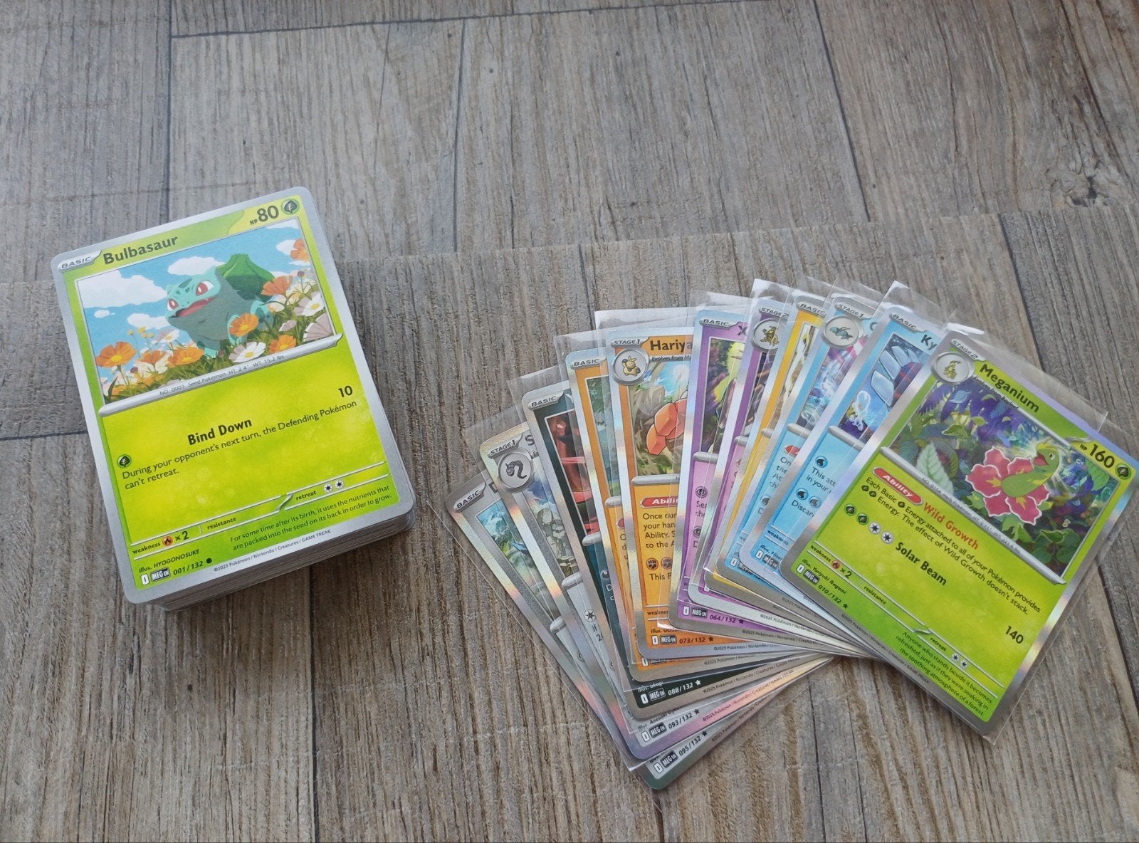 Mega Evolutions (2025) - set starter Rare, (Un)Commons, Enlèvement ou Envoi, Neuf, Plusieurs cartes