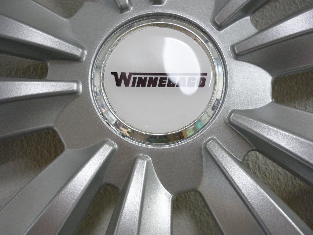 Winnebago 3D doming naafstickers caravan camper, Epoxy, Envoi, Neuf, Autres types