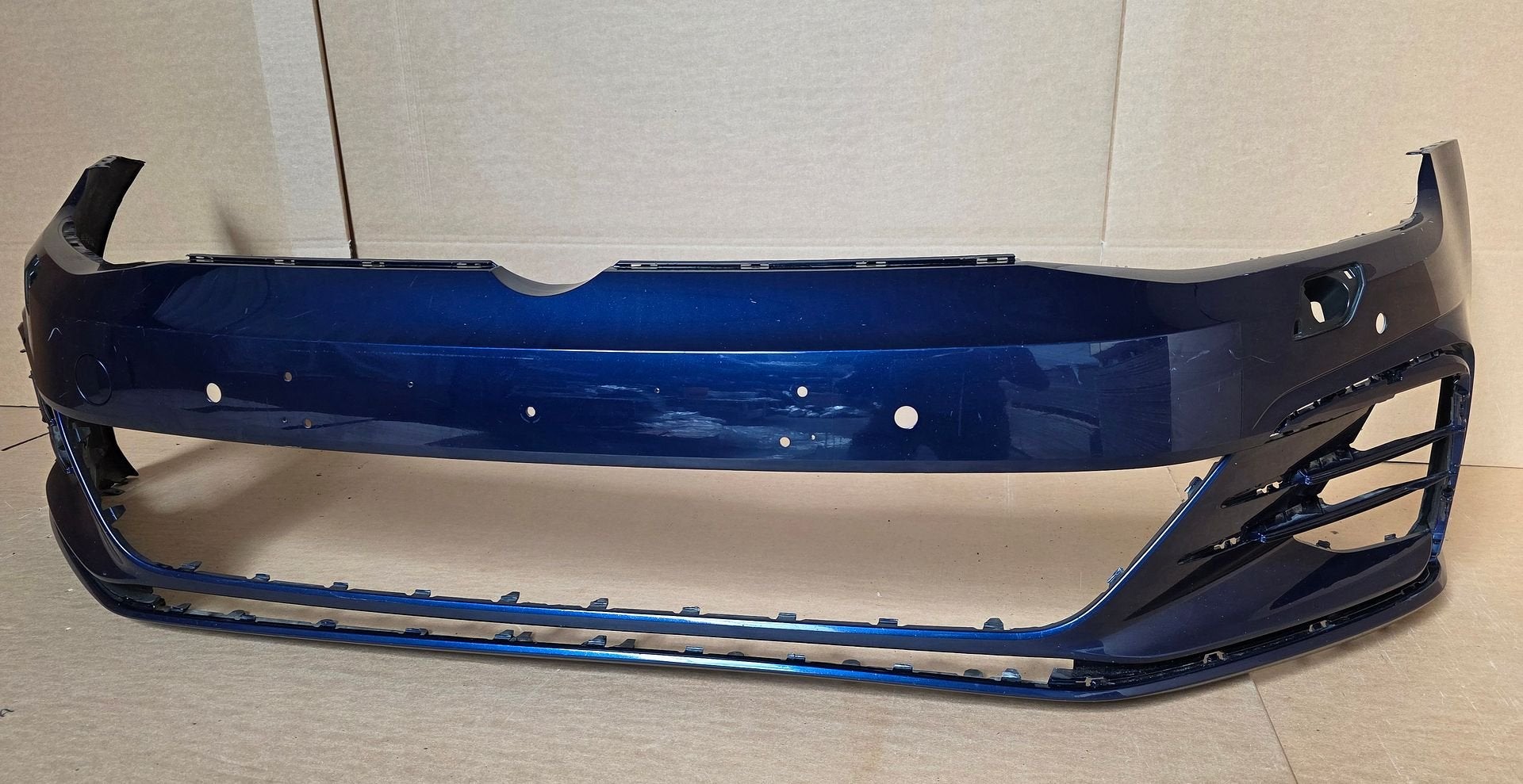 Voorbumper Volkswagen Golf 7 VII 7.5 6xPDC KLS GTI GTD VW, Auto-onderdelen, Gebruikt, -, Voor, Ophalen of Verzenden
