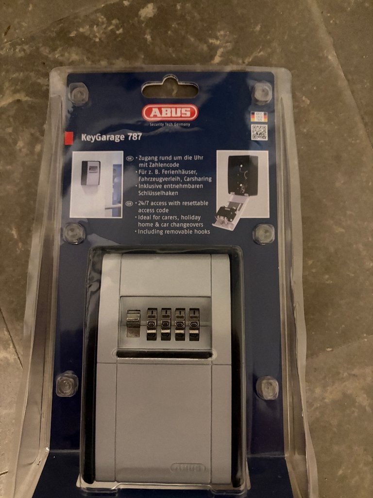 ABUS KeyGarage 787, Huis en Inrichting, Woonaccessoires | Overige, Nieuw, Metaal, Zwart, Overige stijlen, Ophalen
