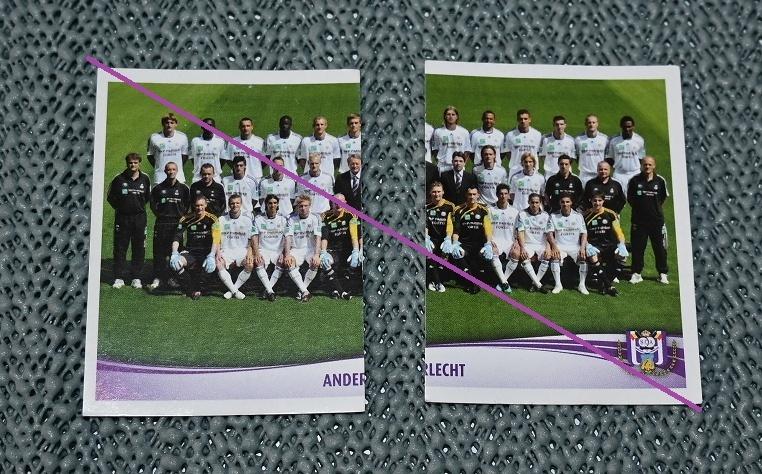 Panini Football 2010 / RSC Anderlecht / Teamfoto, Verzamelen, Verzenden, Nieuw, Poster, Plaatje of Sticker