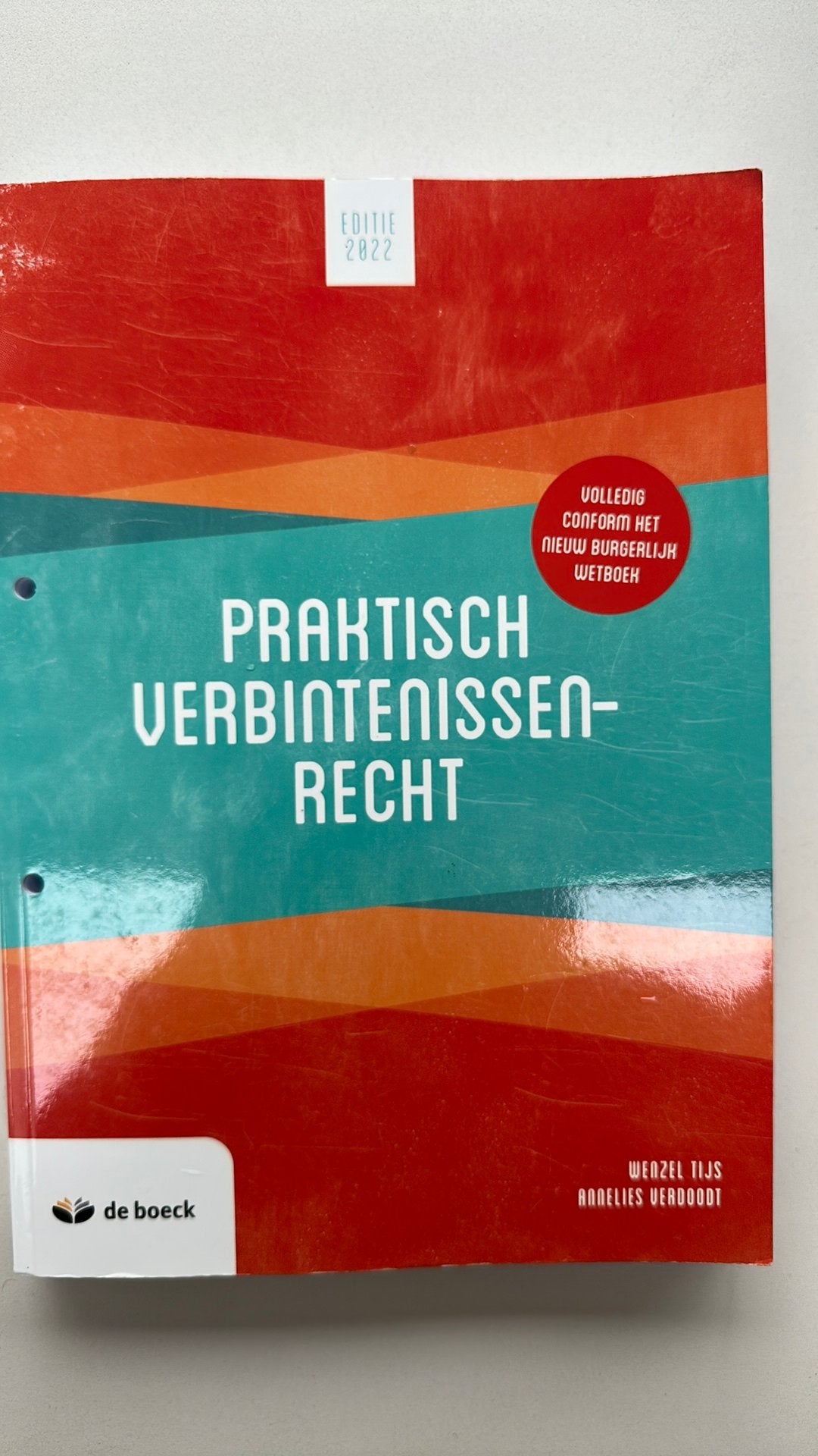 Verbintenissenrecht praktisch, Enlèvement, Comme neuf
