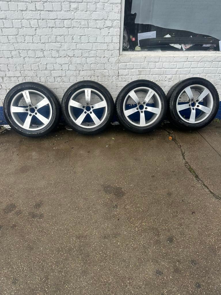 5x120 et20 BMW Jantes avec Pneus michelin RUNFLAT 245 50r18, Autos : Pièces & Accessoires, Pneus & Jantes, Enlèvement, Pneus et Jantes
