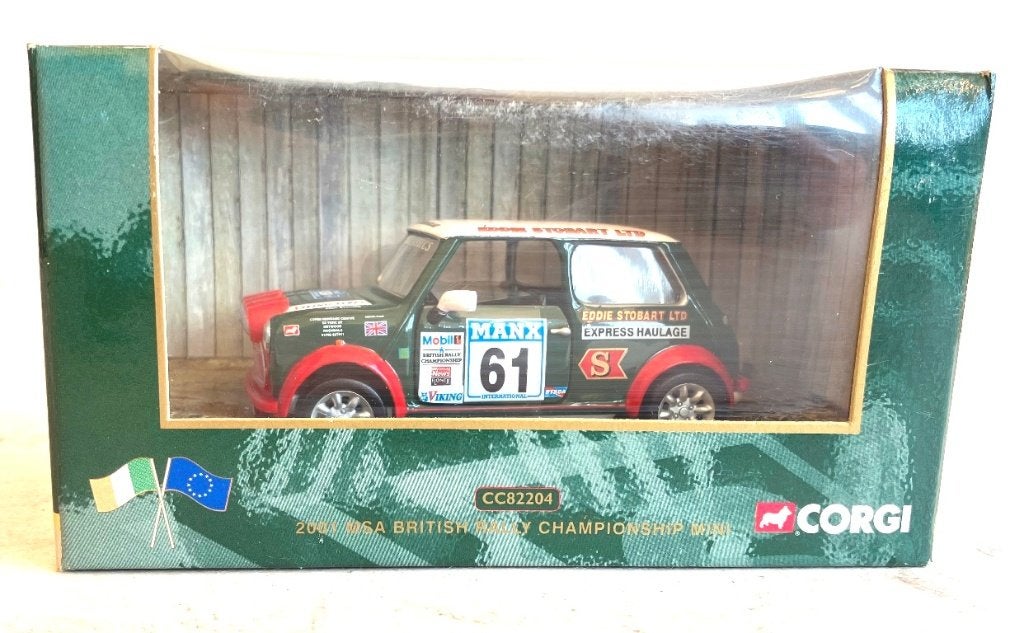 Mini Cooper Eddie Stobart Corgi CC82204., Enlèvement ou Envoi, Comme neuf, Voiture