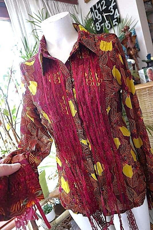 origineel bijzonder chic sfeervolle blouse, Enlèvement ou Envoi, Tramontana, Comme neuf, Taille 42/44 (L)