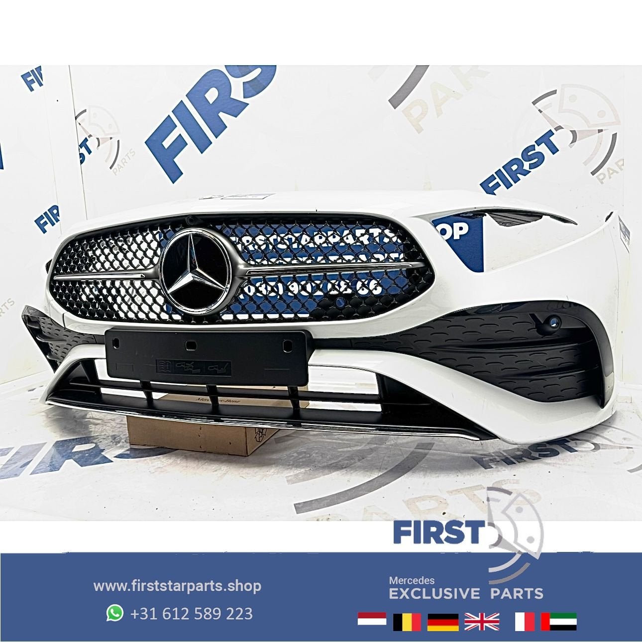 W177 FACELIFT BUMPER AMG A1778858705 VOORBUMPER COMPLEET 202, Utilisé, -, Avant, -
