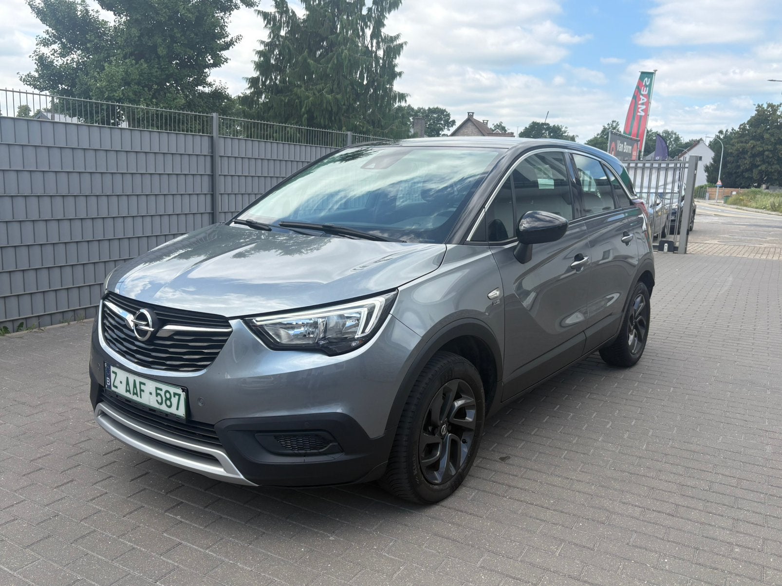 Opel crossland x 2019 146.000km 1.2 essence, Autos, Opel, Argent ou Gris, Achat, Euro 6, Entreprise
