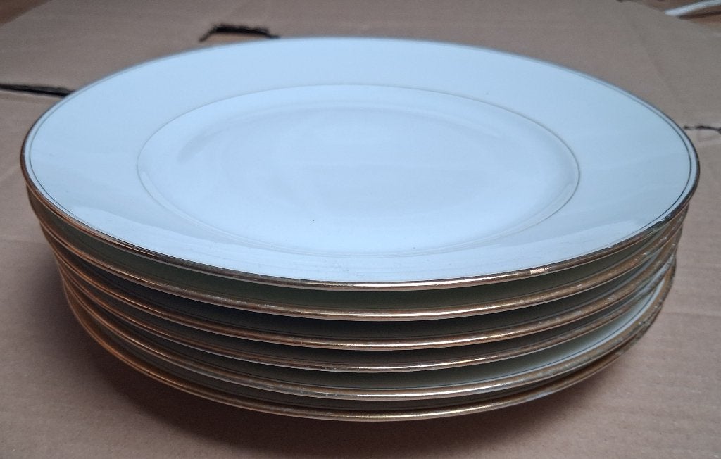 Assiettes CNP porcelaine de luxe de La Compagnie Nationale, Ophalen, Porselein