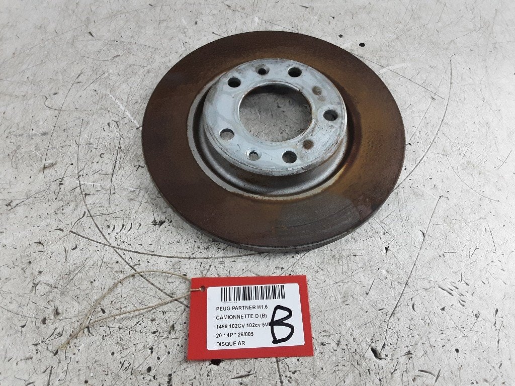 FREIN DISQUE ARRIÈRE Partner (EA / / EF / EN / EU), Autos : Pièces & Accessoires, Freins & Transmission, Peugeot, Utilisé