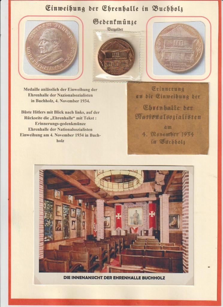 1934 inwijding 'Ehrenhalle der Nazionalsozialisten', Verzamelen, Militaria | Tweede Wereldoorlog, Verzenden, Overige soorten, Overige typen