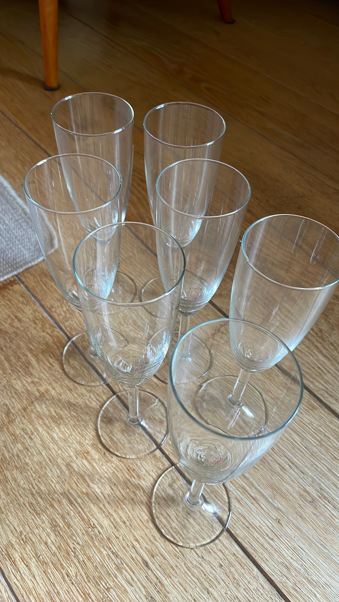 Verres à champagne, Enlèvement, Comme neuf