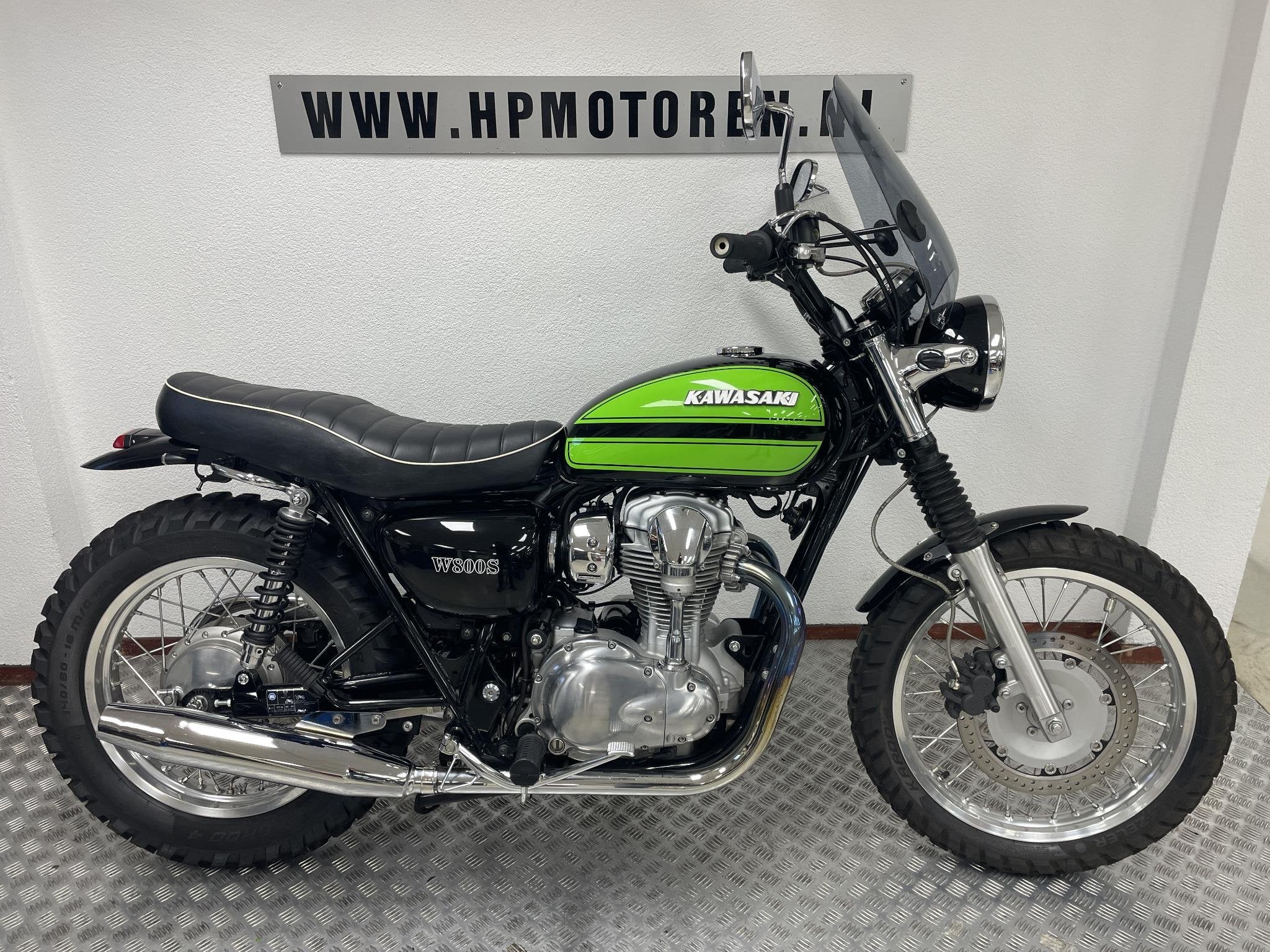 Kawasaki W800 W 800 S SPECIAL EDITION BOVAGGARANTIE 3344 KM, Gebruikt, Info@kawasaki.nl, Toermotor, Kawasaki Motor Europe N.V