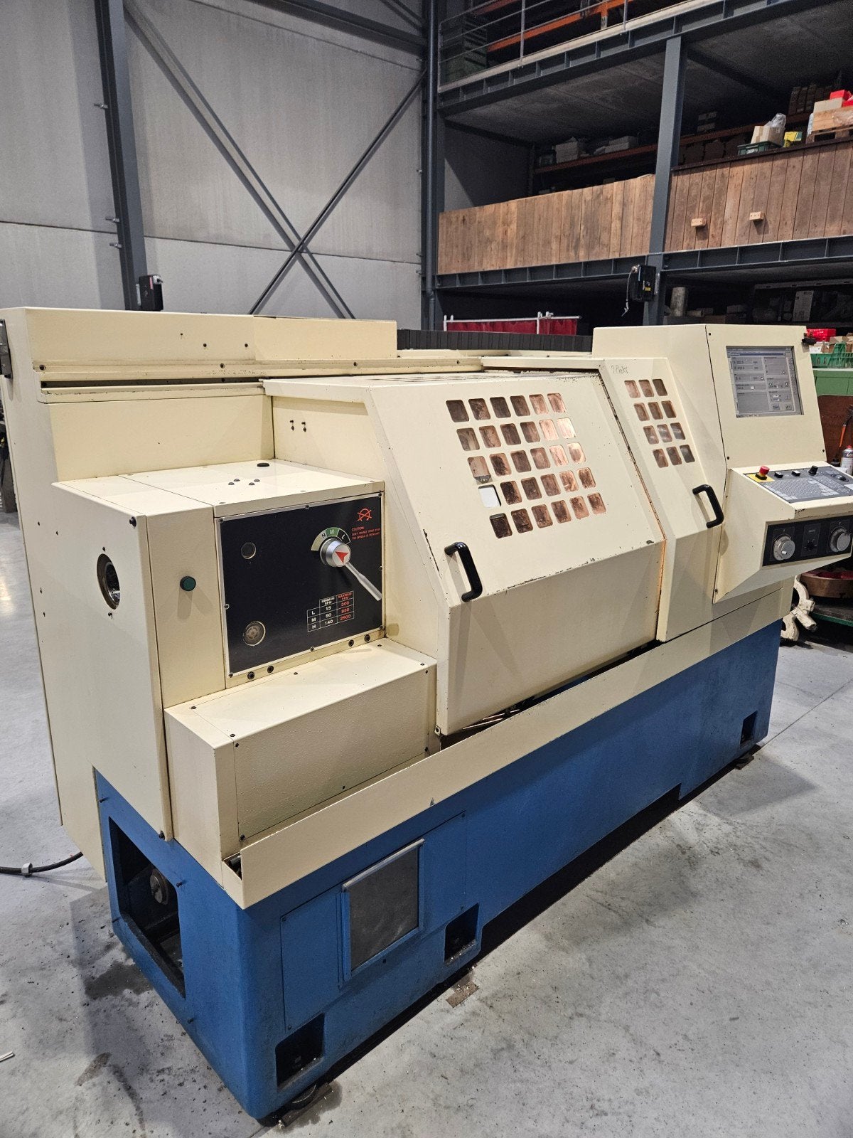 Cnc draaibank Style 410, Ophalen