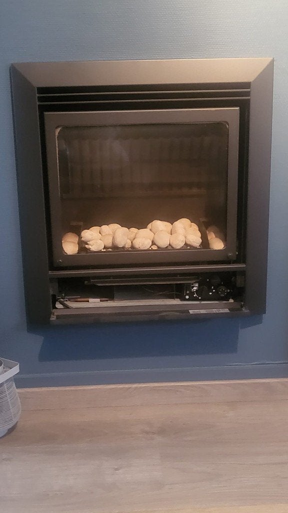 inbouw gaskachel, Gebruikt, Gas, Ophalen of Verzenden, Inbouw