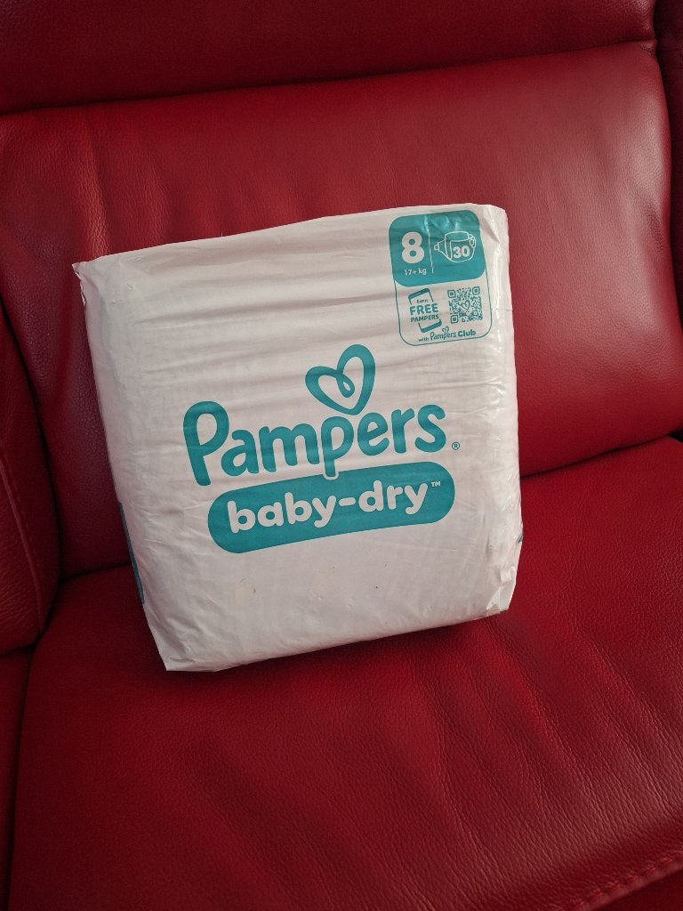 Pampers Baby dry maat 8 (30 stuks), Ophalen, Nieuw, Overige typen, Overige merken