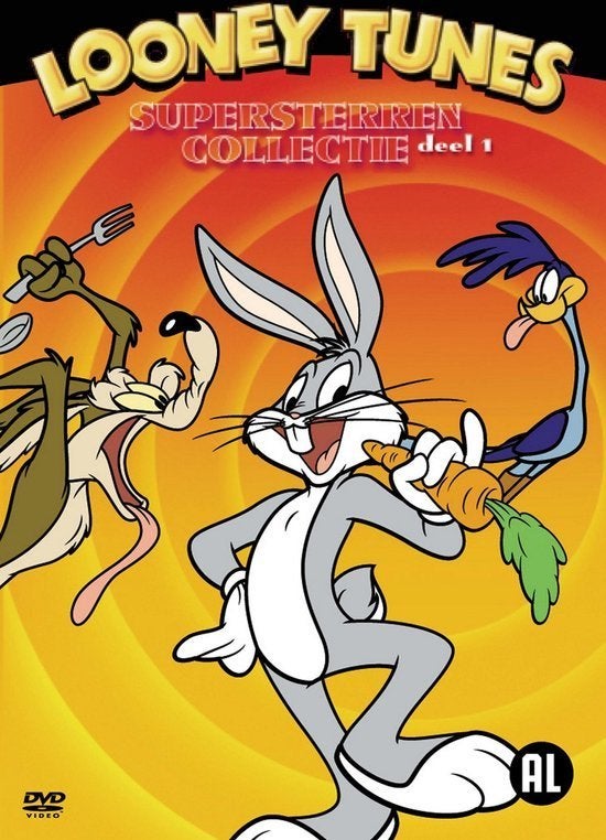 Dvd - Looney tunes supersterren collectie - deel 1, Ophalen of Verzenden, Tekenfilm