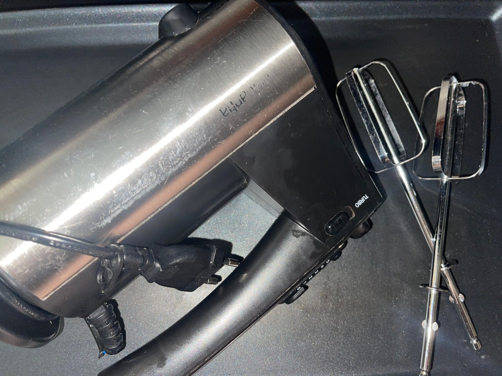Brabantia handmixer met 2 gardes – meerdere snelheden, Elektronische apparatuur, Ophalen, Gebruikt, 3 snelheden of meer