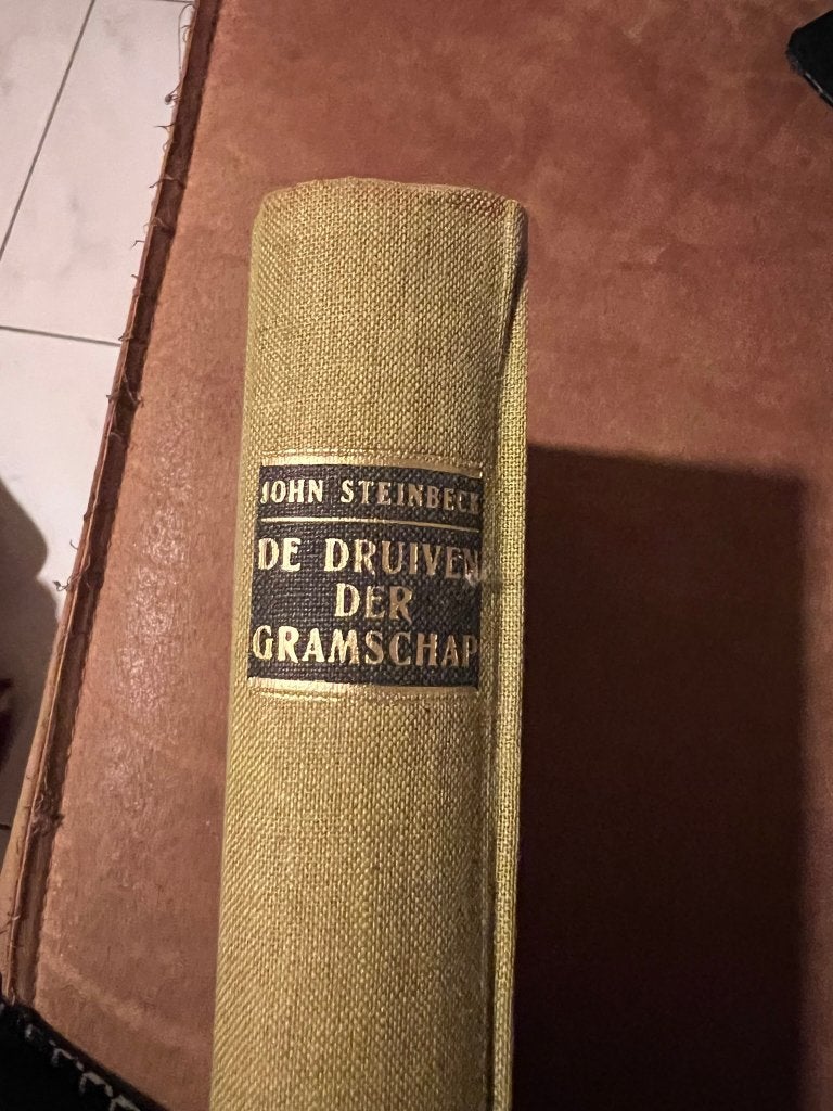 De druiven der grampschap - John Steinbeck, Ophalen of Verzenden, Gelezen, John Steinbeck, Amerika