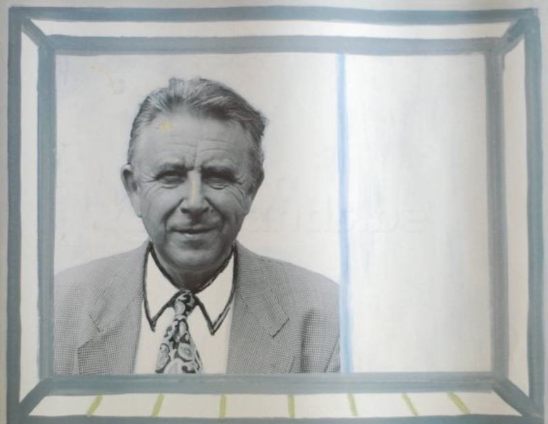Litho Roger Raveel, Antiek en Kunst, Abstract, Zeefdruk, Ophalen of Verzenden, Genummerd