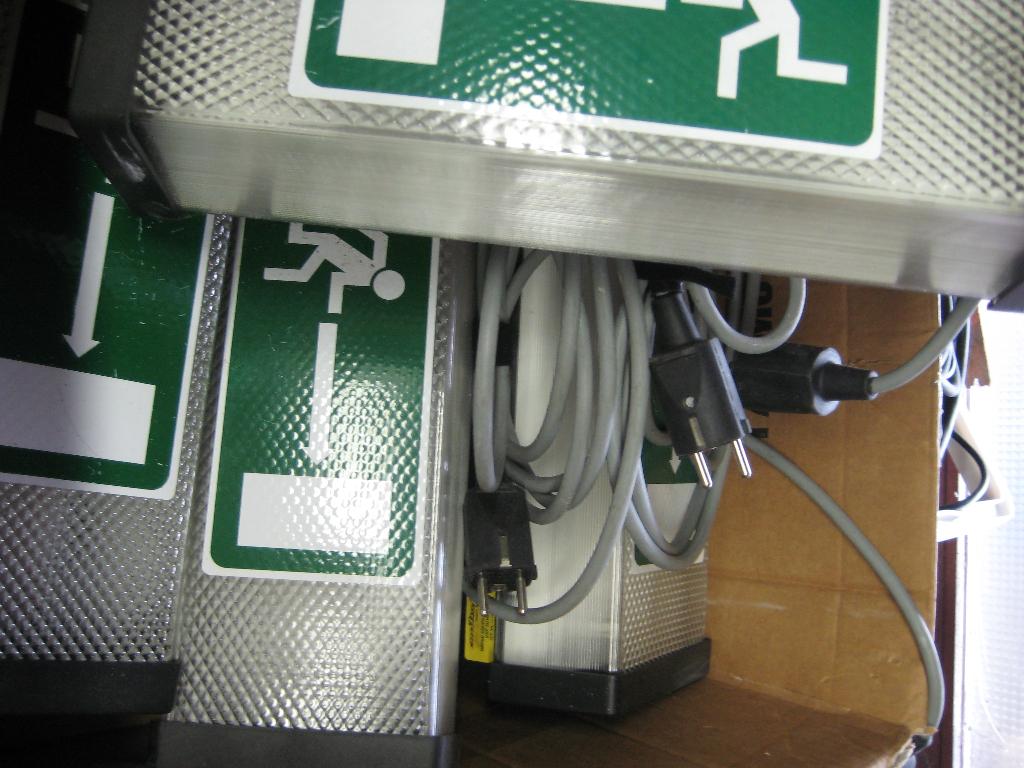 Pakket van 4 stuks noodverlichting, Enlèvement