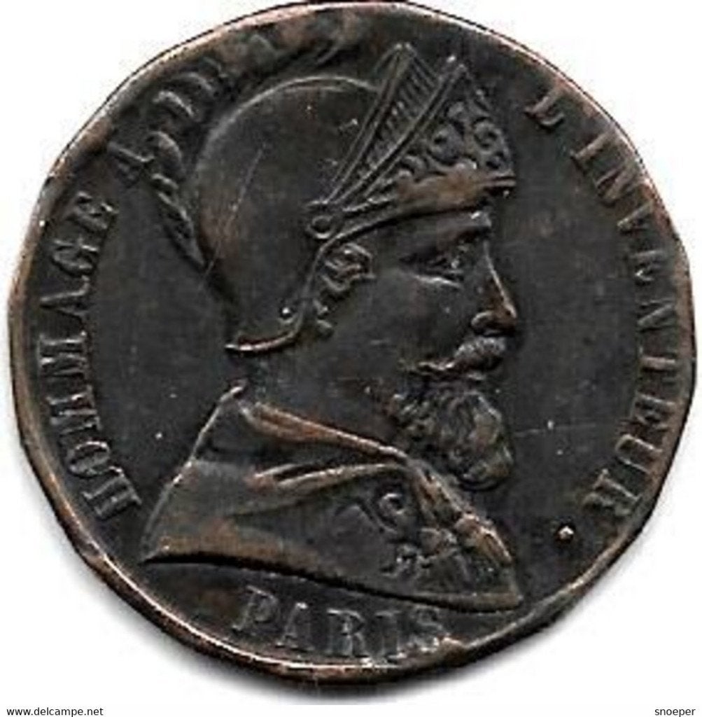 monnaie de necessite paris grayon mengin zie beschrijving, Envoi, France, Monnaie en vrac