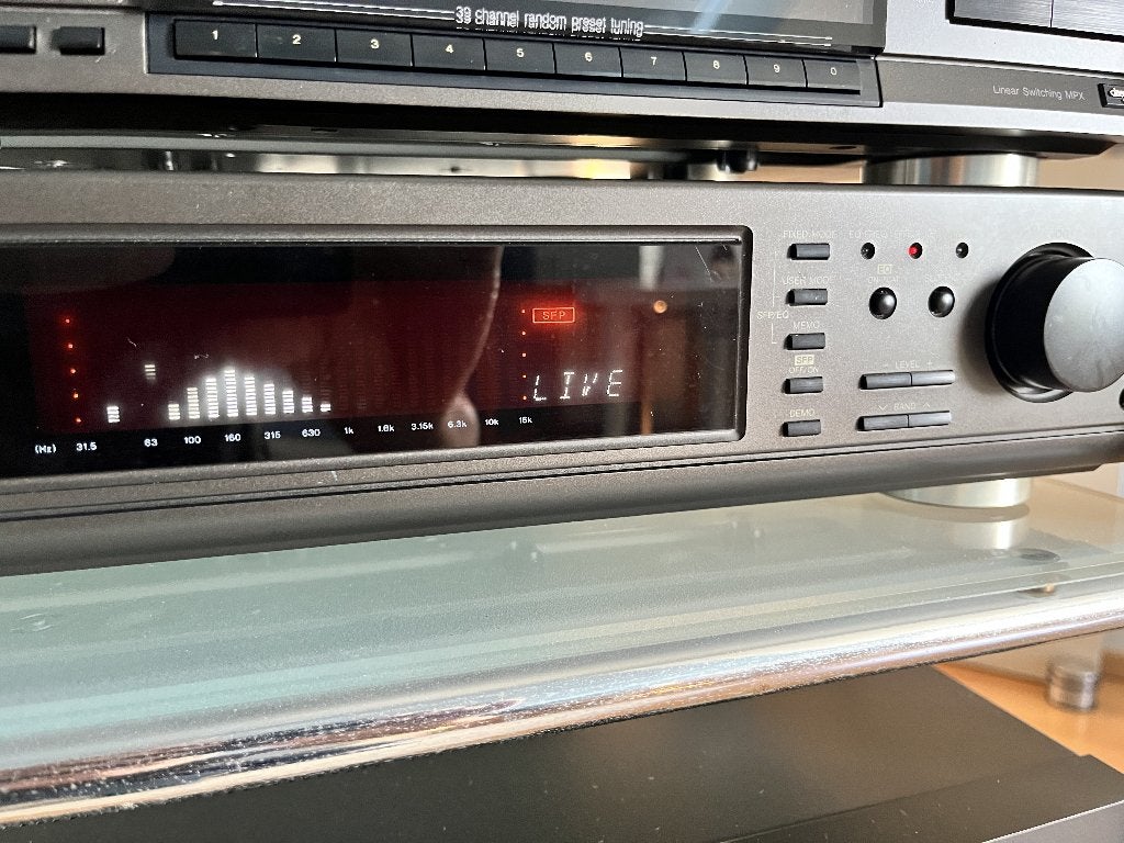 Equalizer Technics SH-GE90, Enlèvement, Utilisé