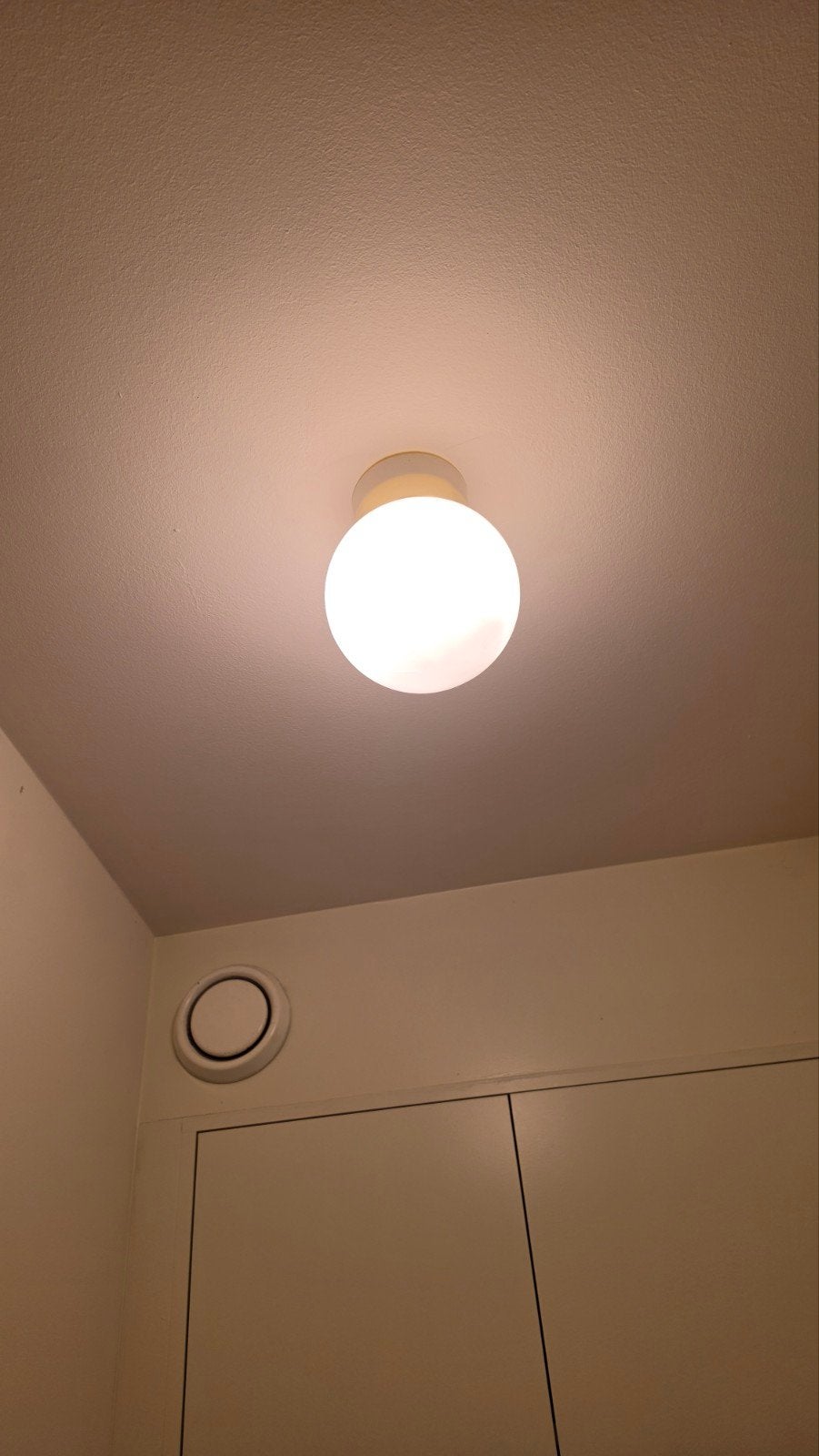 Witte plafondlamp, Huis en Inrichting, Ophalen